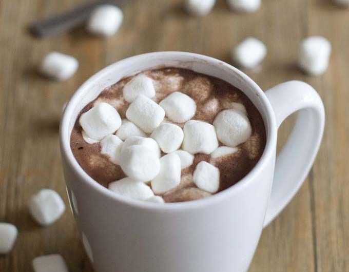 Santa’s stiff hot chocolate cocktail