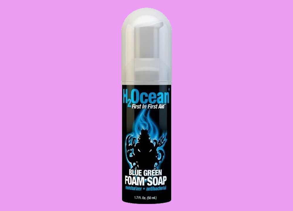 H2 Ocean Blue Green Foam Soap